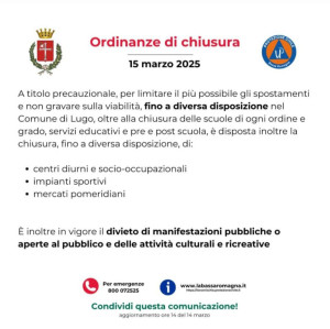 Chiusura scuola 15 marzo 2025