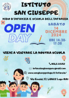  OPEN DAY  NIDO D'INFANZIA E SCUOLA DELL'INFANZIA